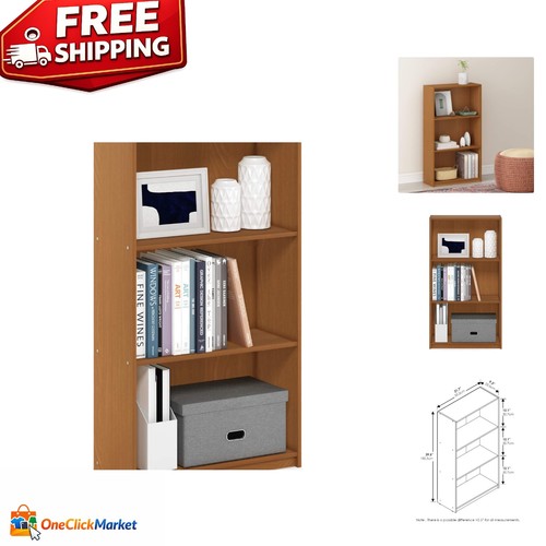 Space saving tier bookshelf - 3-tier,